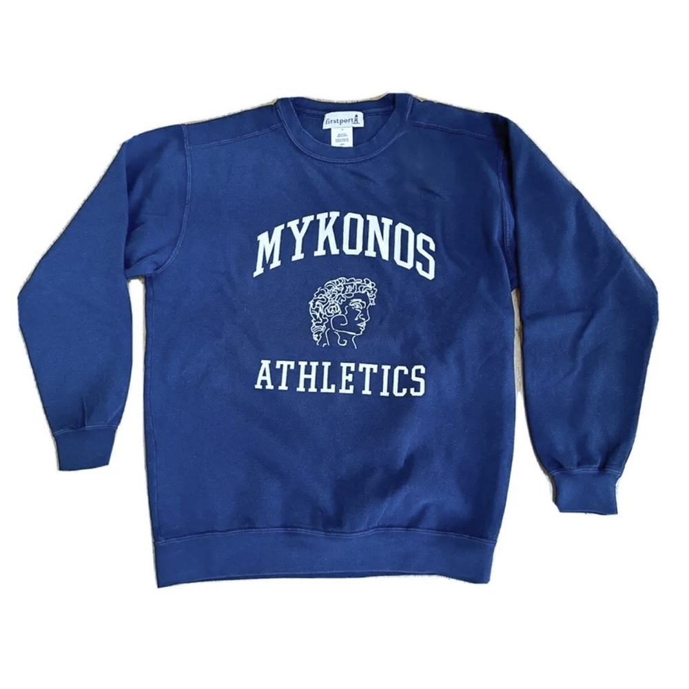 FIRSTORT MYKONOS ATHLETICS CREWNECK